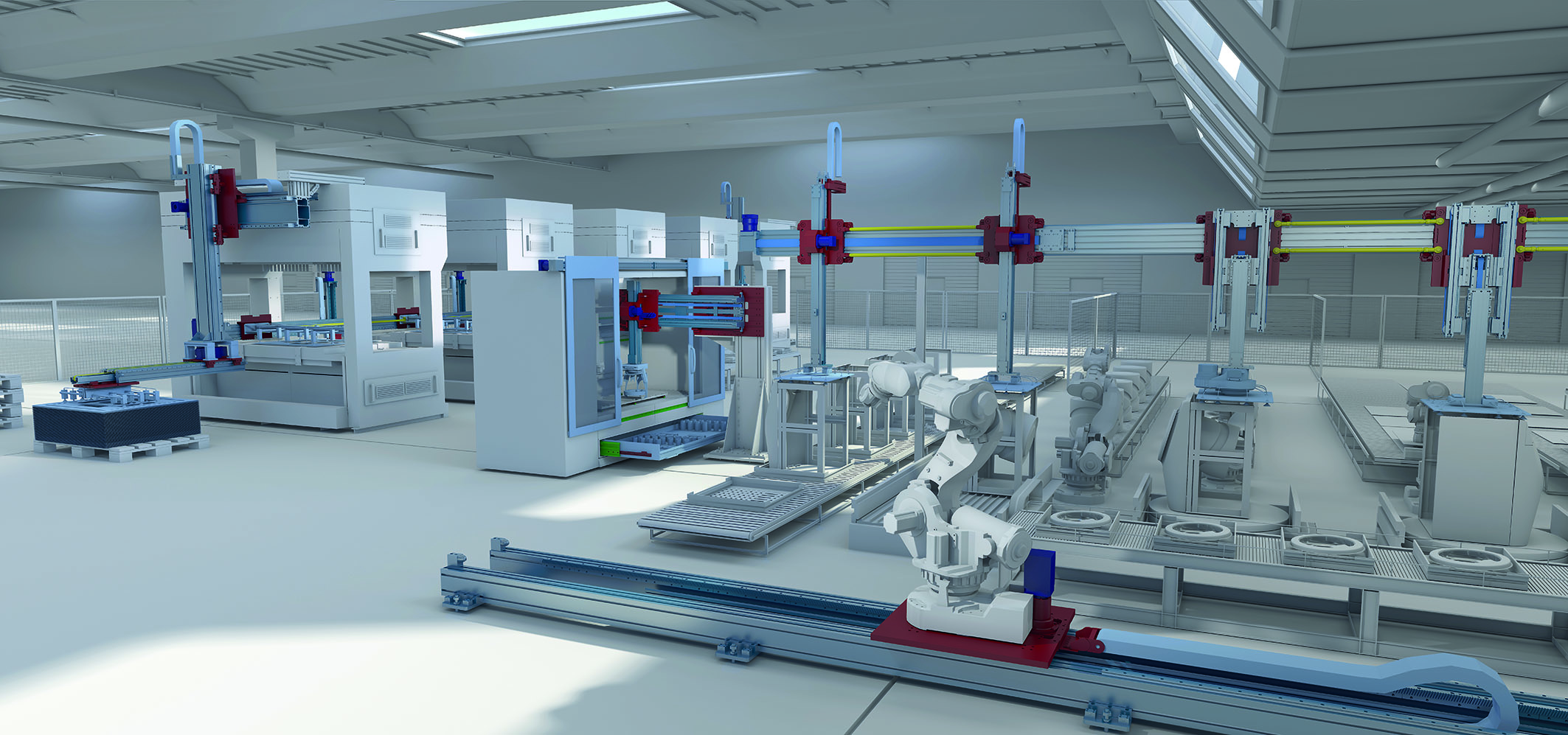 Fabrikautomation mit Lineartechnik