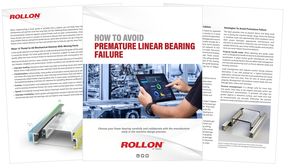 How To Avoid Premature Linear Bearing Failure