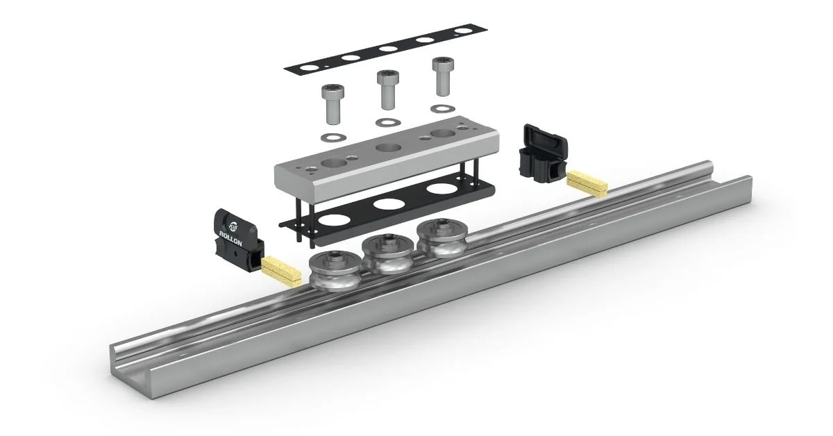 Linear rails with roller bearings: features and fields of application